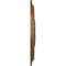 Ekena Millwork Oslo Ceiling Medallion (Fits Canopies up to 7 5/8"), 38 3/8"OD x 2 7/8"P, Smokey Topaz Crackle CM38OSSTC - alternate 3